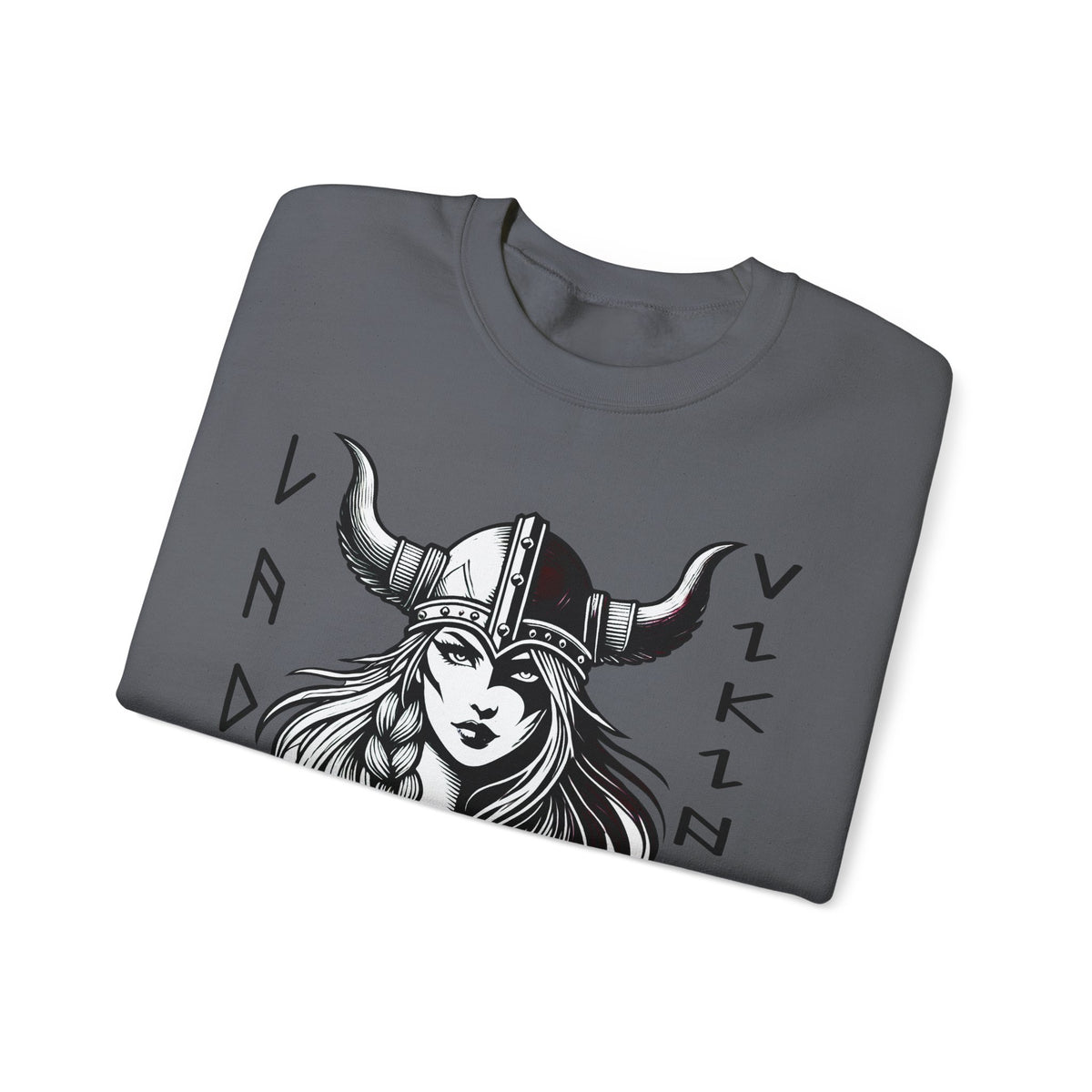 Valley Lady Vikings Basketball Norse Warrior Spirit Fleece Crewneck Sweatshirt