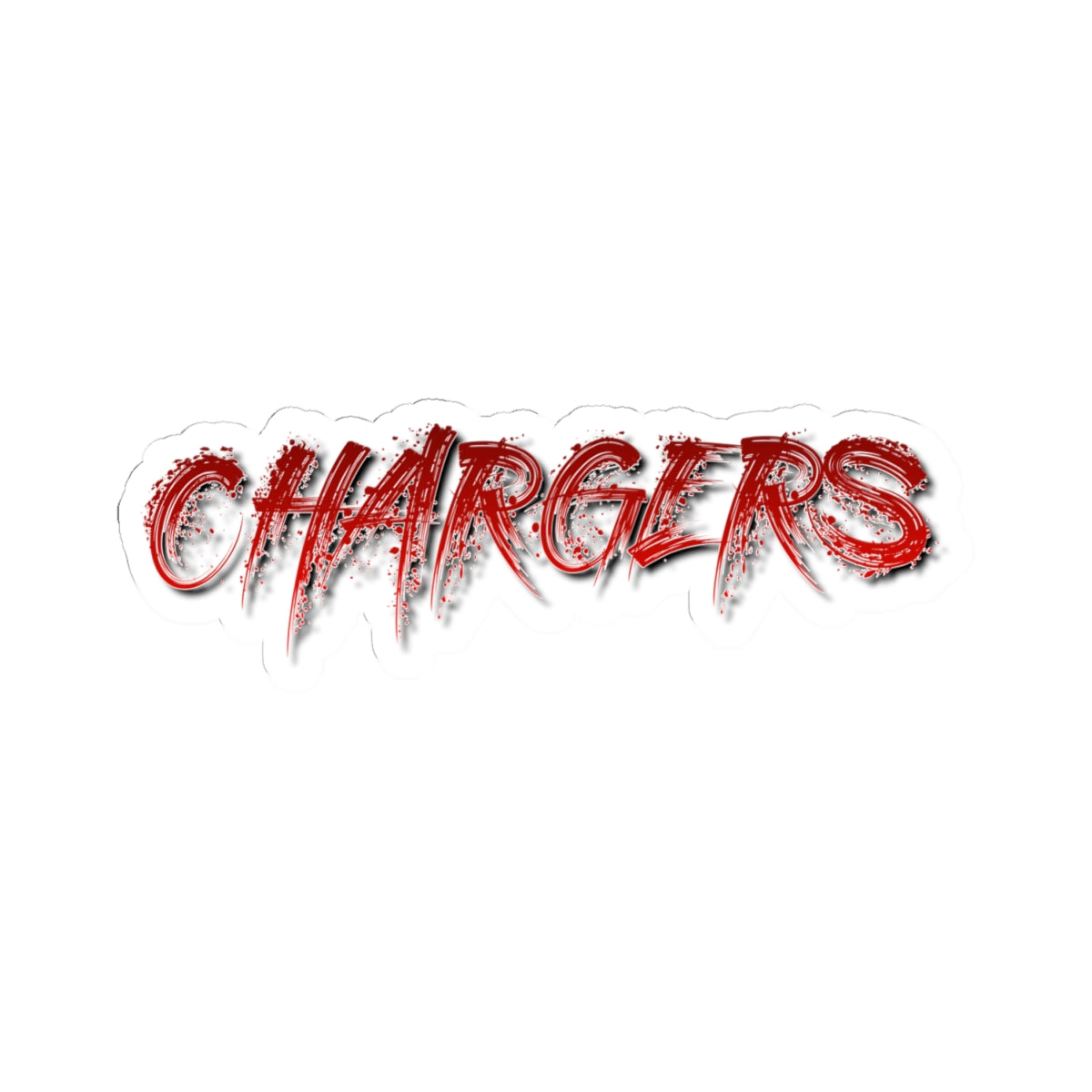 Albuquerque Academy Chargers Kiss-Cut Sticker