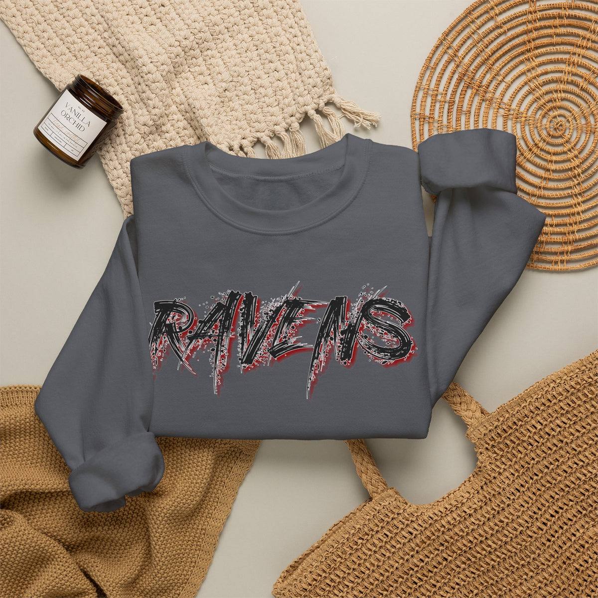 Rio Grande Ravens Unisex Heavy Blend™ Crewneck Sweatshirt