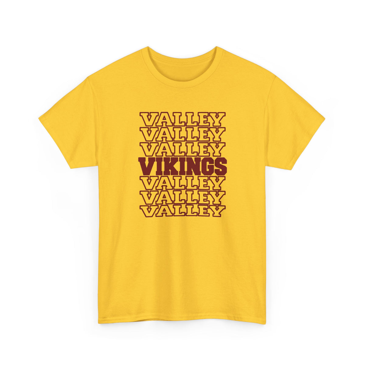 Valley Vikings Repeating Varsity Spirit T-Shirt
