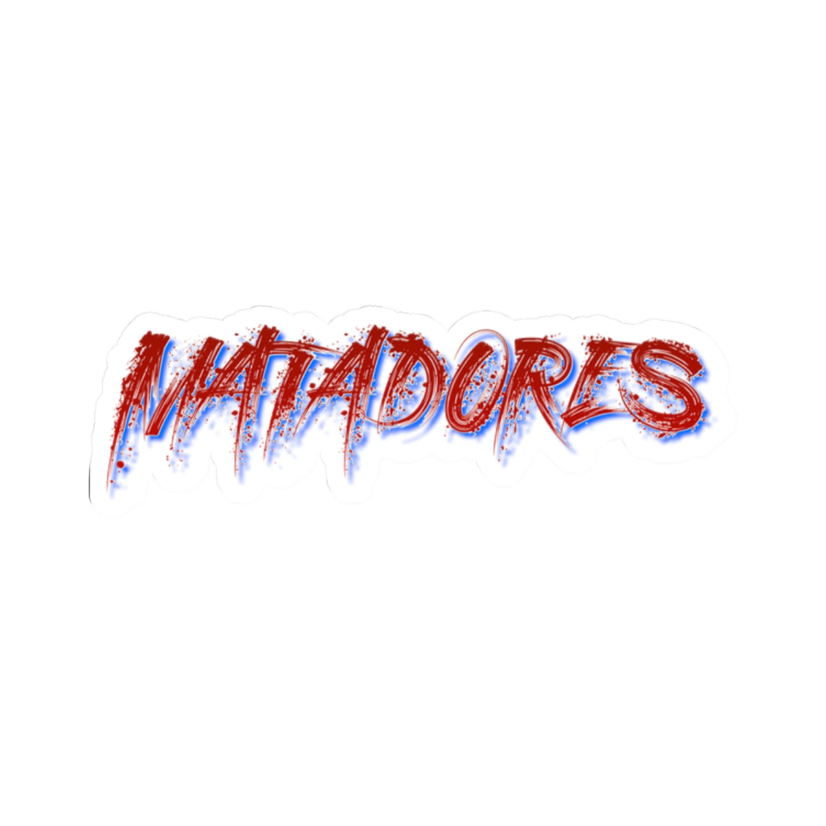 Sandia Matadors Kiss-Cut Sticker