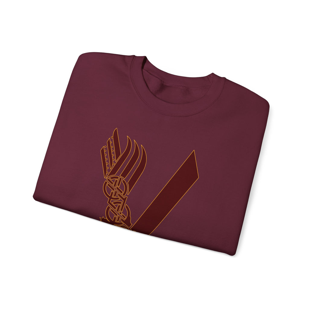 Valley Vikings Norse-Inspired Spirit Fleece Crewneck Sweatshirt