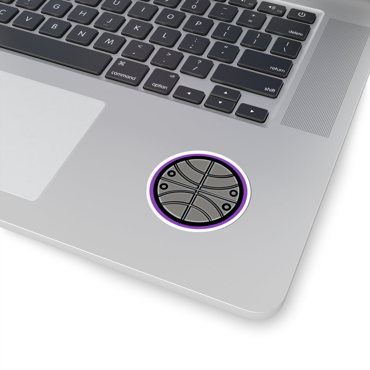 Aztec Basketball (Purple) – Original Aztec Wear Vinyl Kiss-Cut Sticker