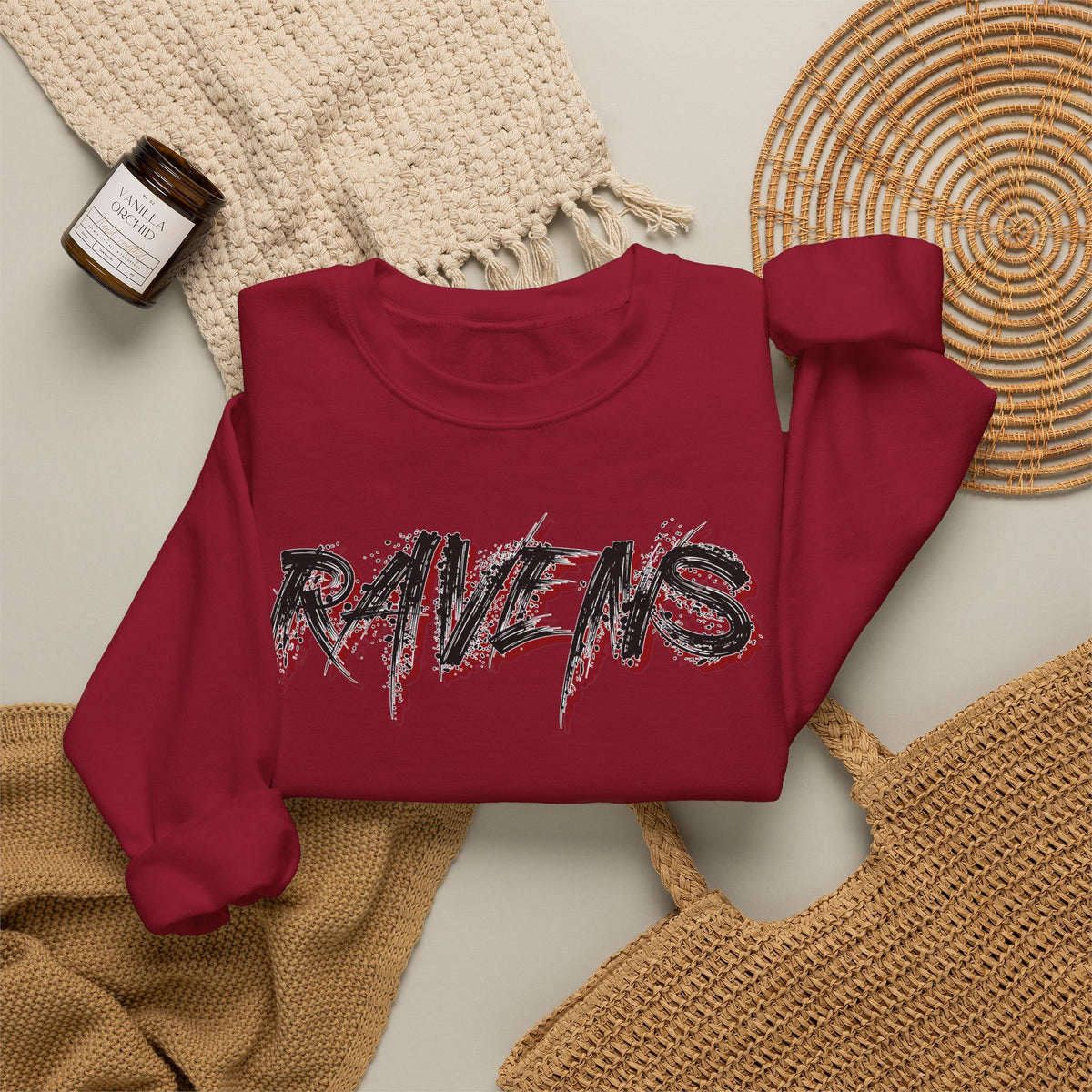 Rio Grande Ravens Unisex Heavy Blend™ Crewneck Sweatshirt