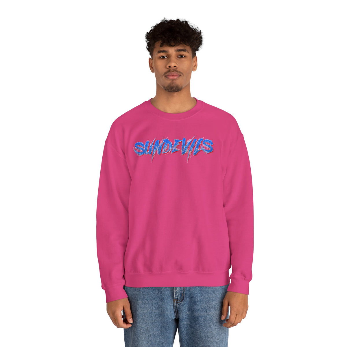 Sandia Prep Sundevils Unisex Heavy Blend™ Crewneck Sweatshirt