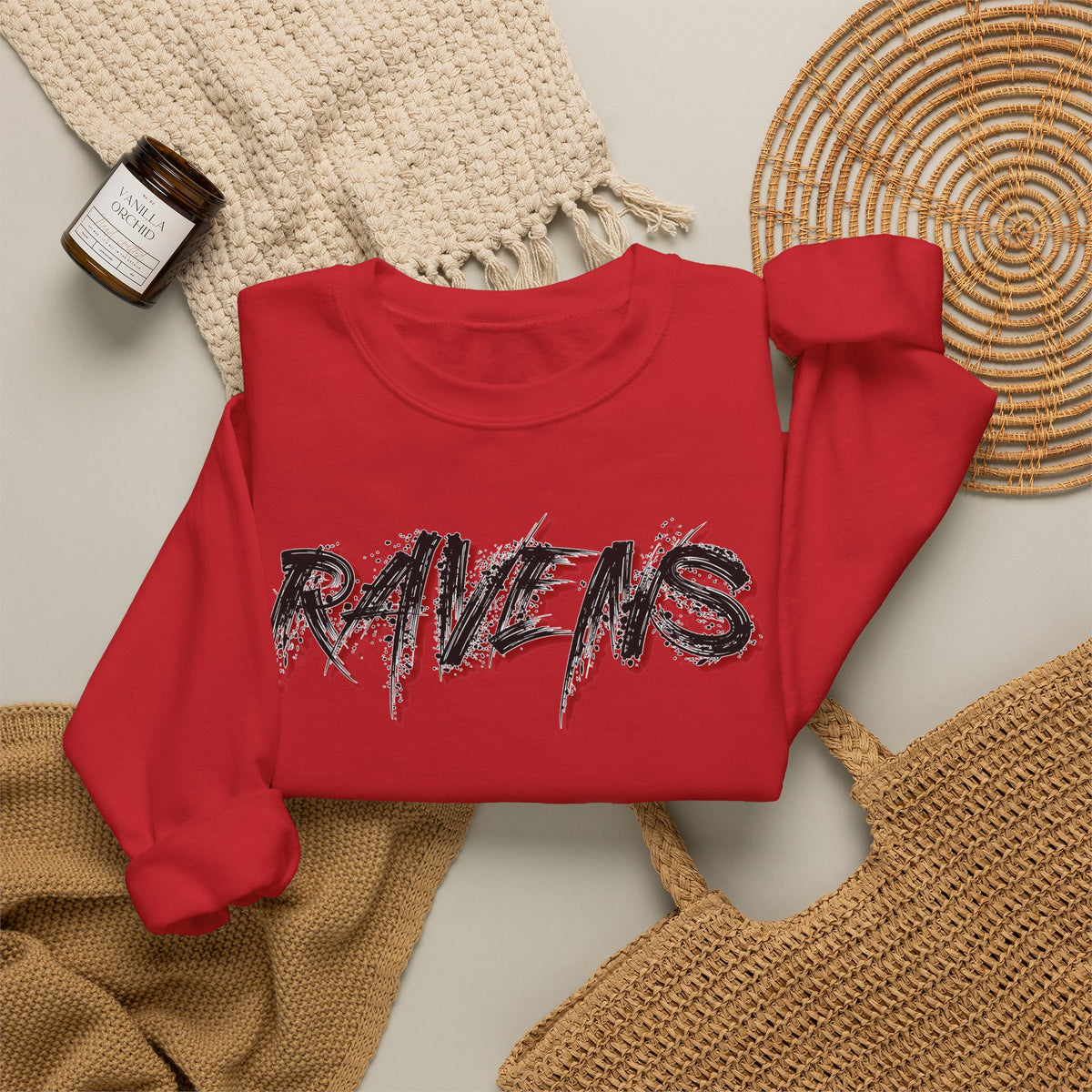 Rio Grande Ravens Unisex Heavy Blend™ Crewneck Sweatshirt