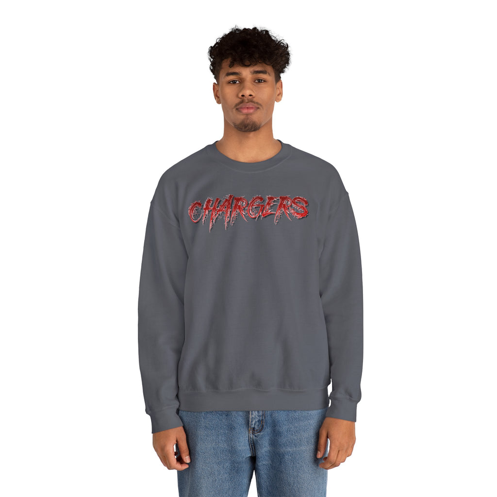 Albuquerque Academy Chargers Unisex Heavy Blend™ Crewneck Sweatshirt