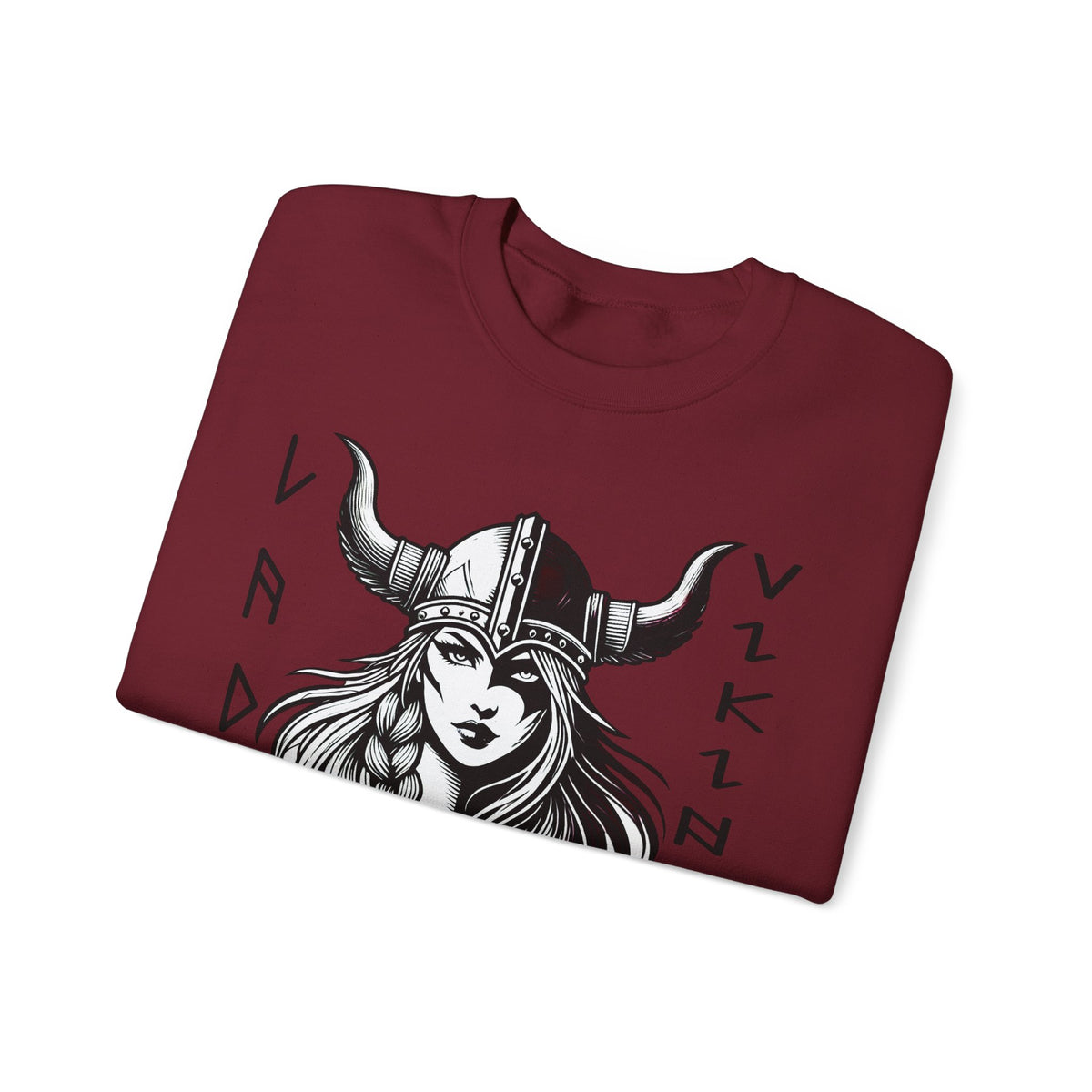 Valley Lady Vikings Basketball Norse Warrior Spirit Fleece Crewneck Sweatshirt