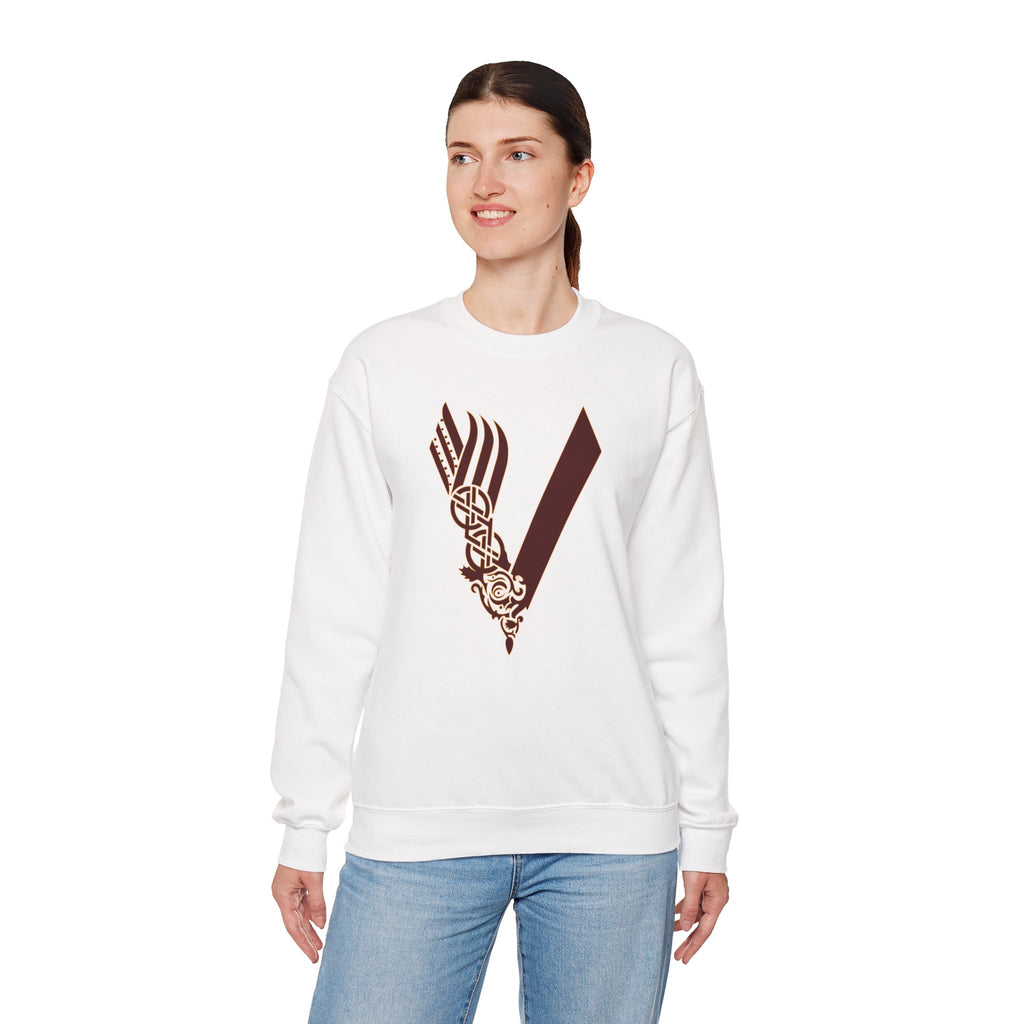 Valley Vikings Norse-Inspired Spirit Fleece Crewneck Sweatshirt