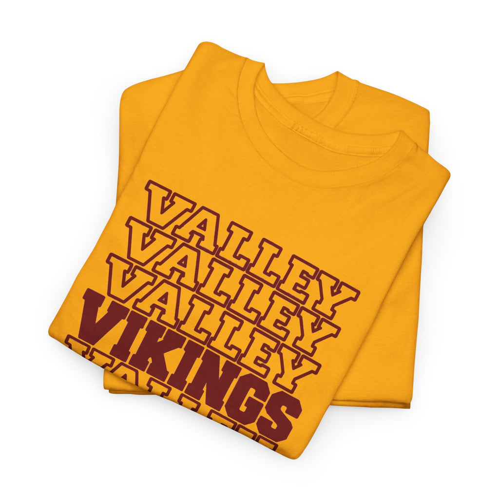 Valley Vikings Repeating Varsity Spirit T-Shirt