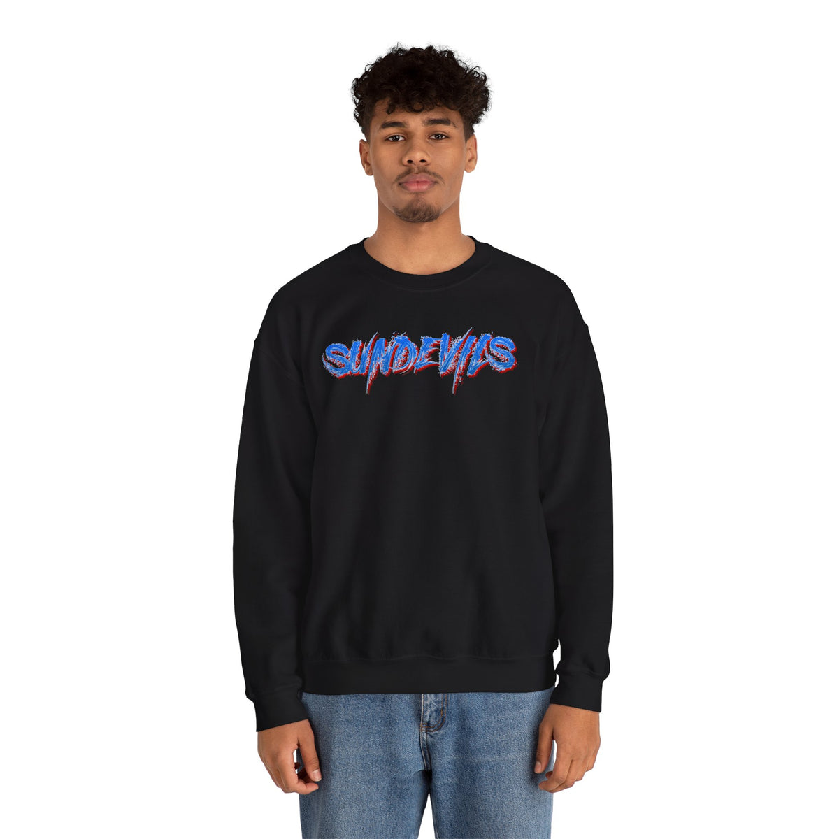 Sandia Prep Sundevils Unisex Heavy Blend™ Crewneck Sweatshirt