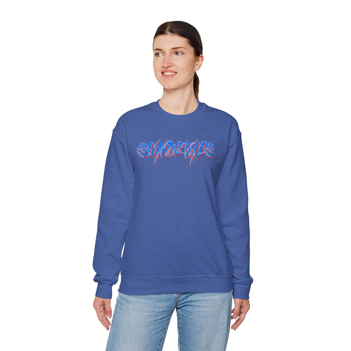 Sandia Prep Sundevils Unisex Heavy Blend™ Crewneck Sweatshirt