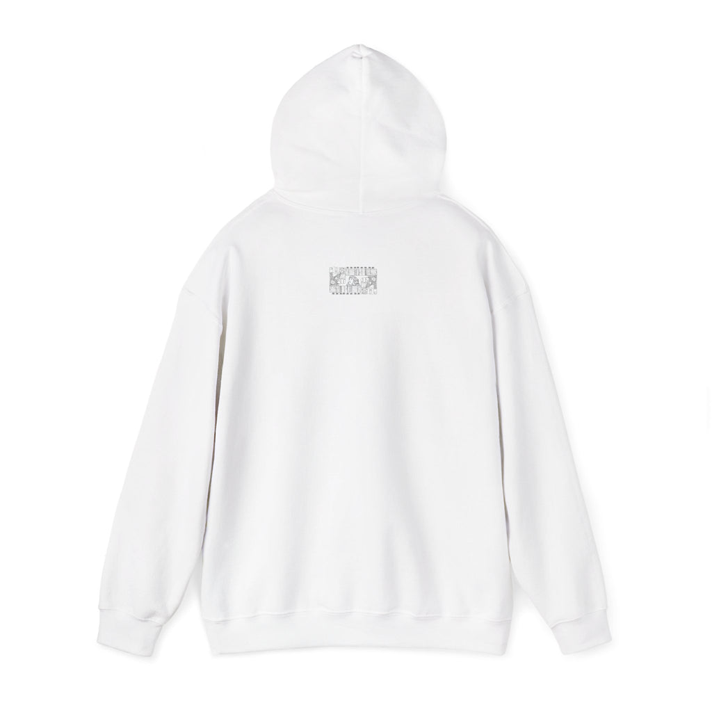 Aztec Wall (Black) – Original Hand-Drawn Aztec Wear Hoodie