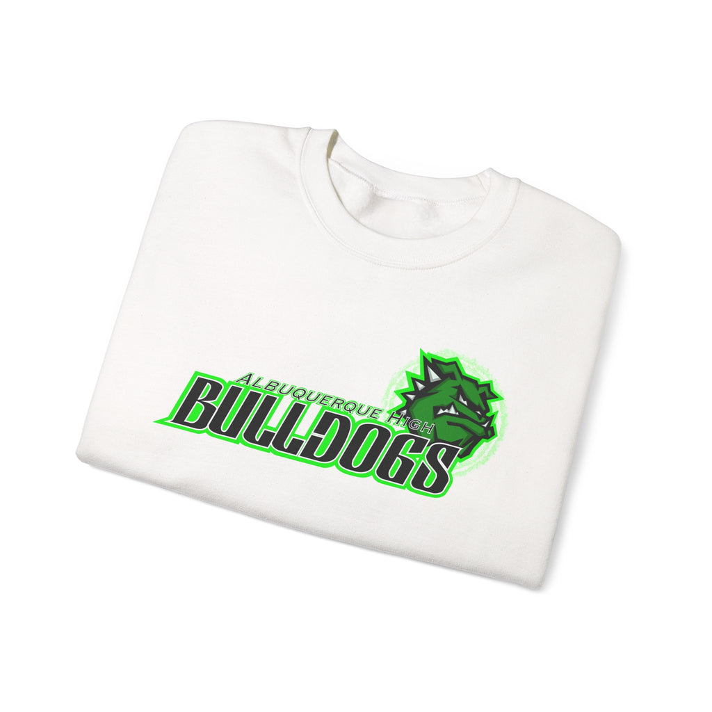 Albuquerque Bulldogs Athletic Mascot Spirit Fleece Crewneck Sweatshirt