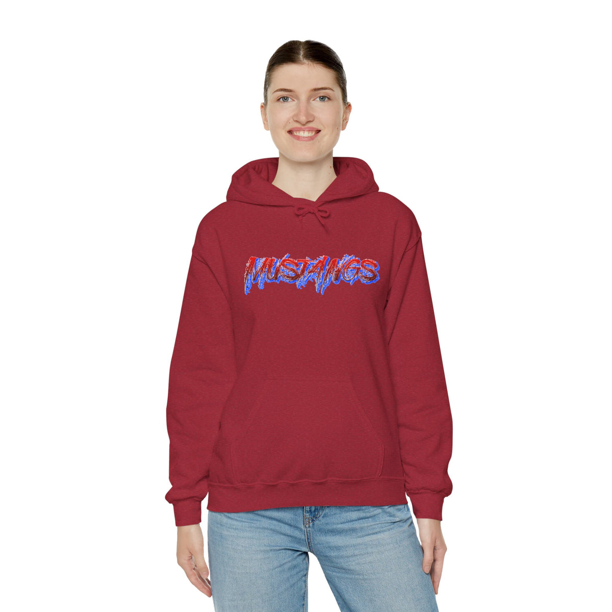 West Mesa Mustangs Unisex Heavy Blend™ Hooded Sweatshirt