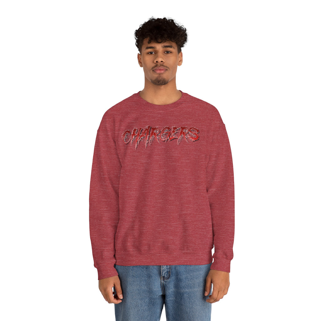 Albuquerque Academy Chargers Unisex Heavy Blend™ Crewneck Sweatshirt