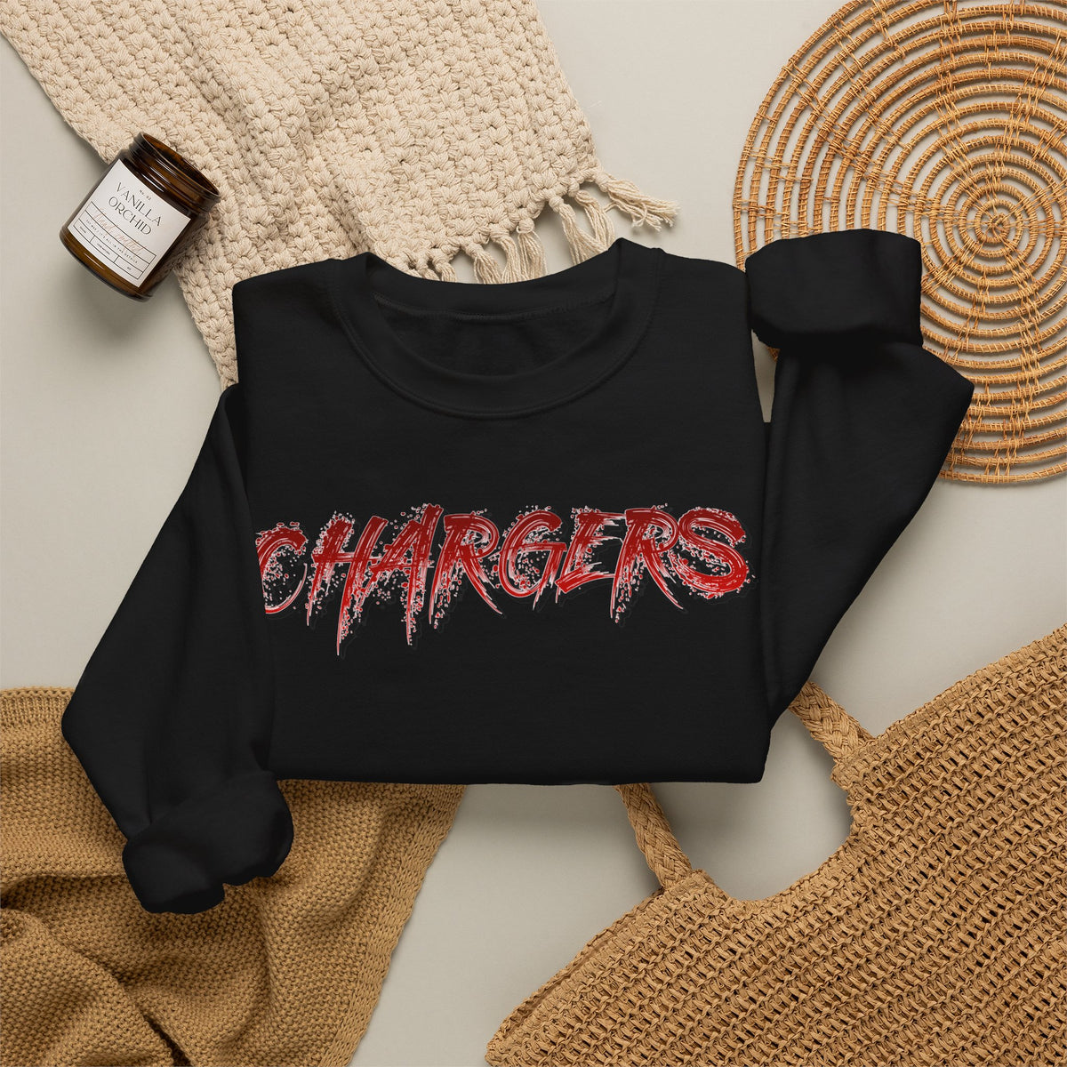 Albuquerque Academy Chargers Unisex Heavy Blend™ Crewneck Sweatshirt