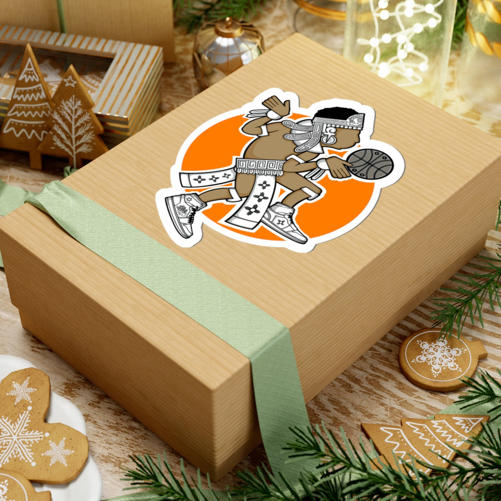 Aztec Hooper (Orange) – Original Aztec Wear Vinyl Kiss-Cut Sticker