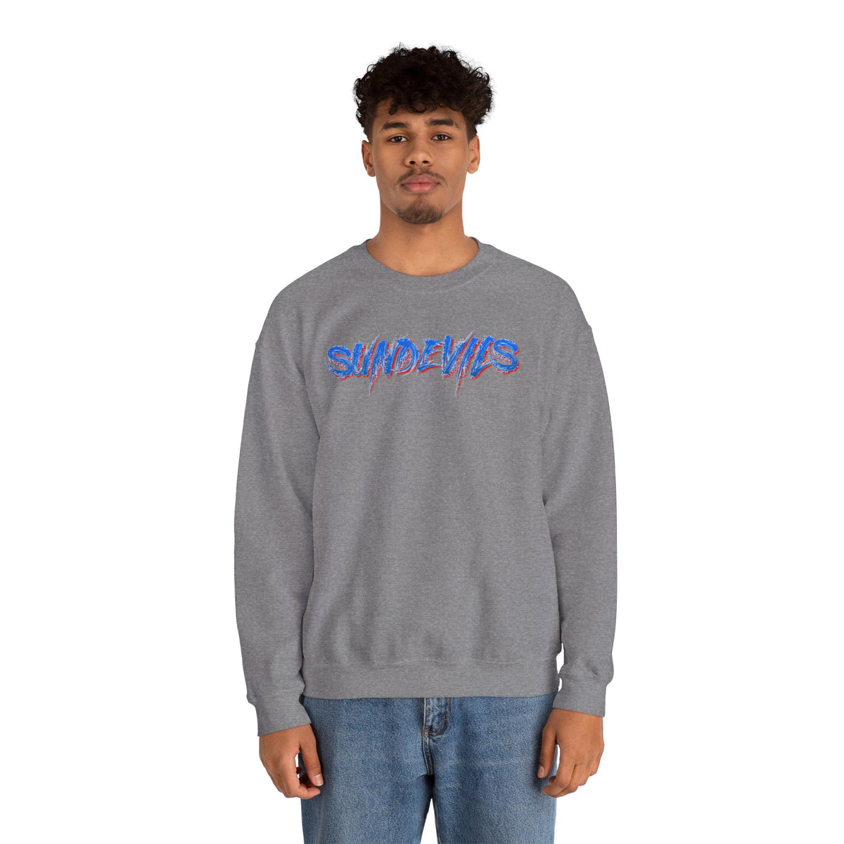 Sandia Prep Sundevils Unisex Heavy Blend™ Crewneck Sweatshirt