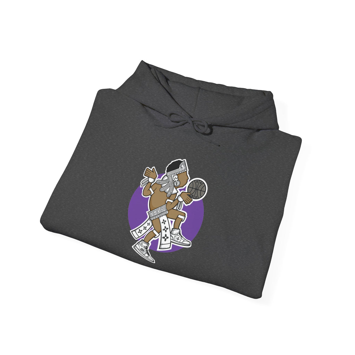 Aztec Hooper (Purple) – Original Aztec Wear Basketball Fleece Hoodie
