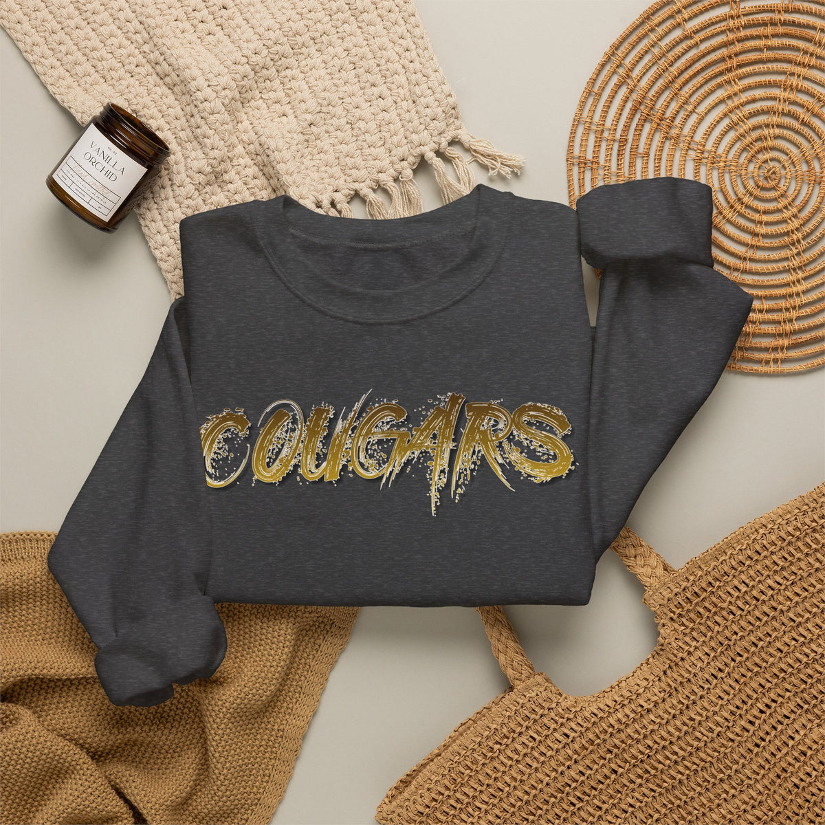 Cibola Cougars Unisex Heavy Blend™ Crewneck Sweatshirt