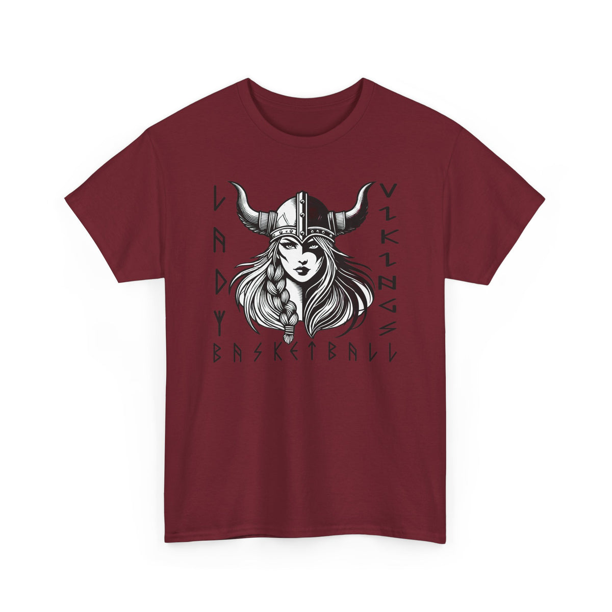 Valley Lady Vikings Basketball Norse Warrior Spirit T-Shirt