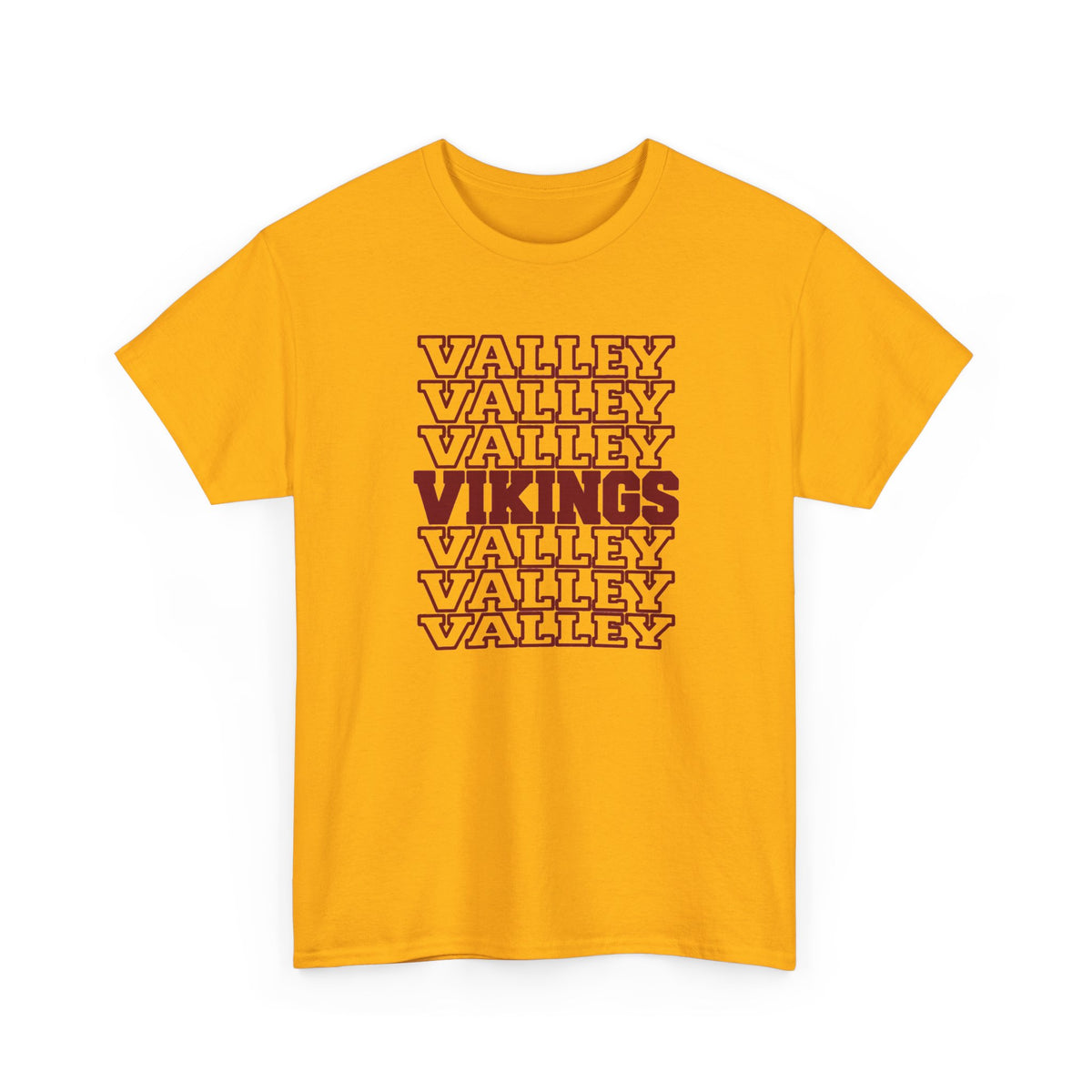 Valley Vikings Repeating Varsity Spirit T-Shirt