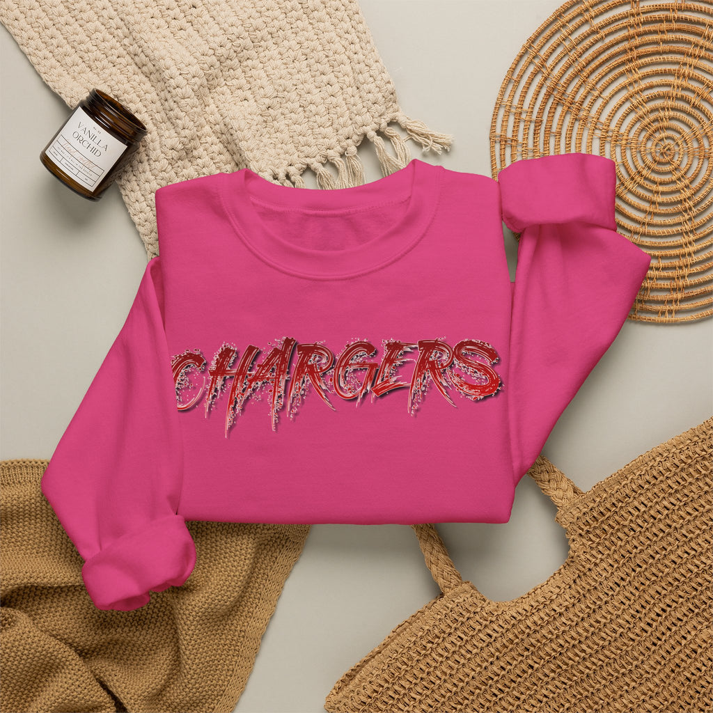 Albuquerque Academy Chargers Unisex Heavy Blend™ Crewneck Sweatshirt