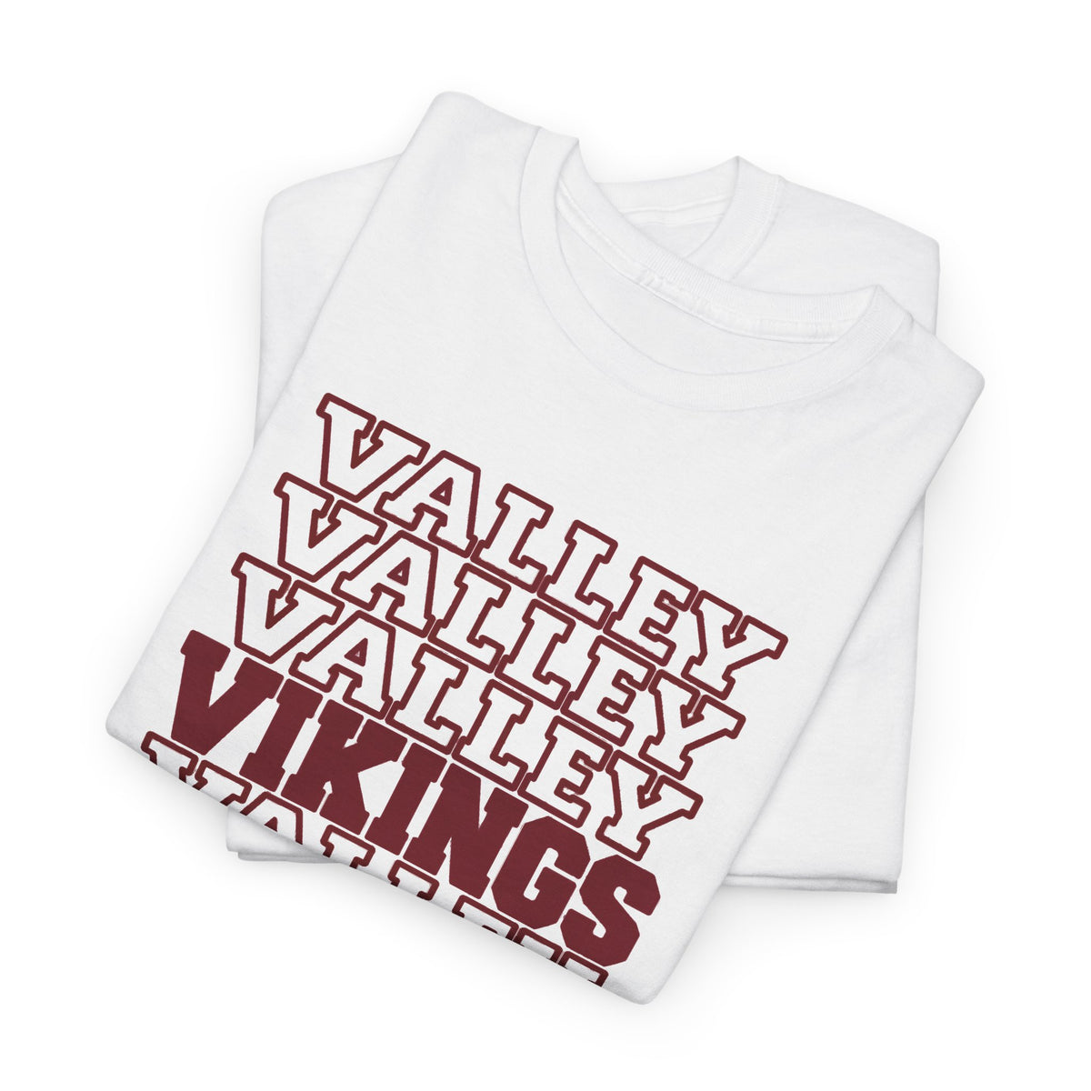 Valley Vikings Repeating Varsity Spirit T-Shirt