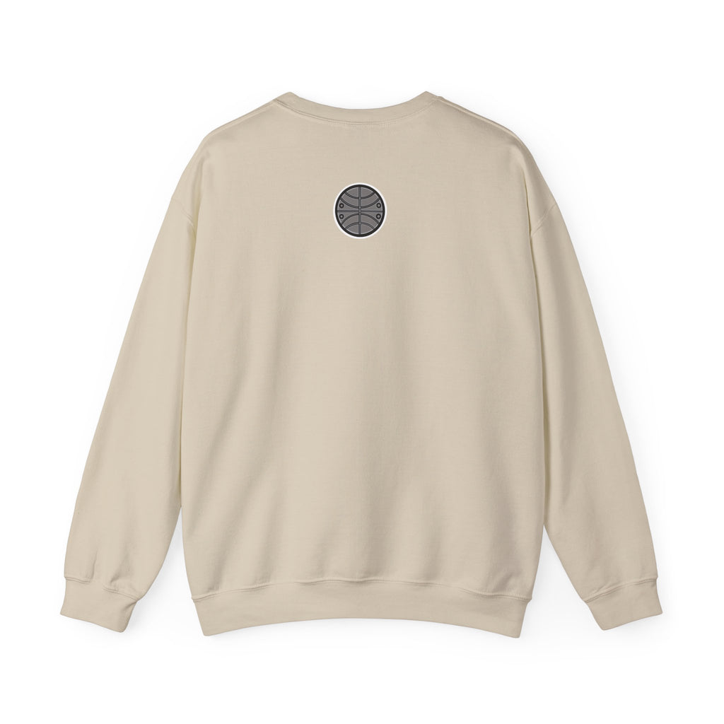 Aztec Hooper (Black & White) – Original Aztec Wear Basketball Fleece Crewneck Sweatshirt