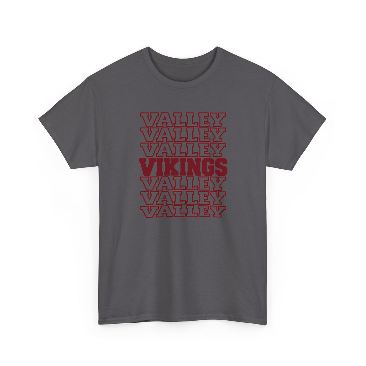 Valley Vikings Repeating Varsity Spirit T-Shirt