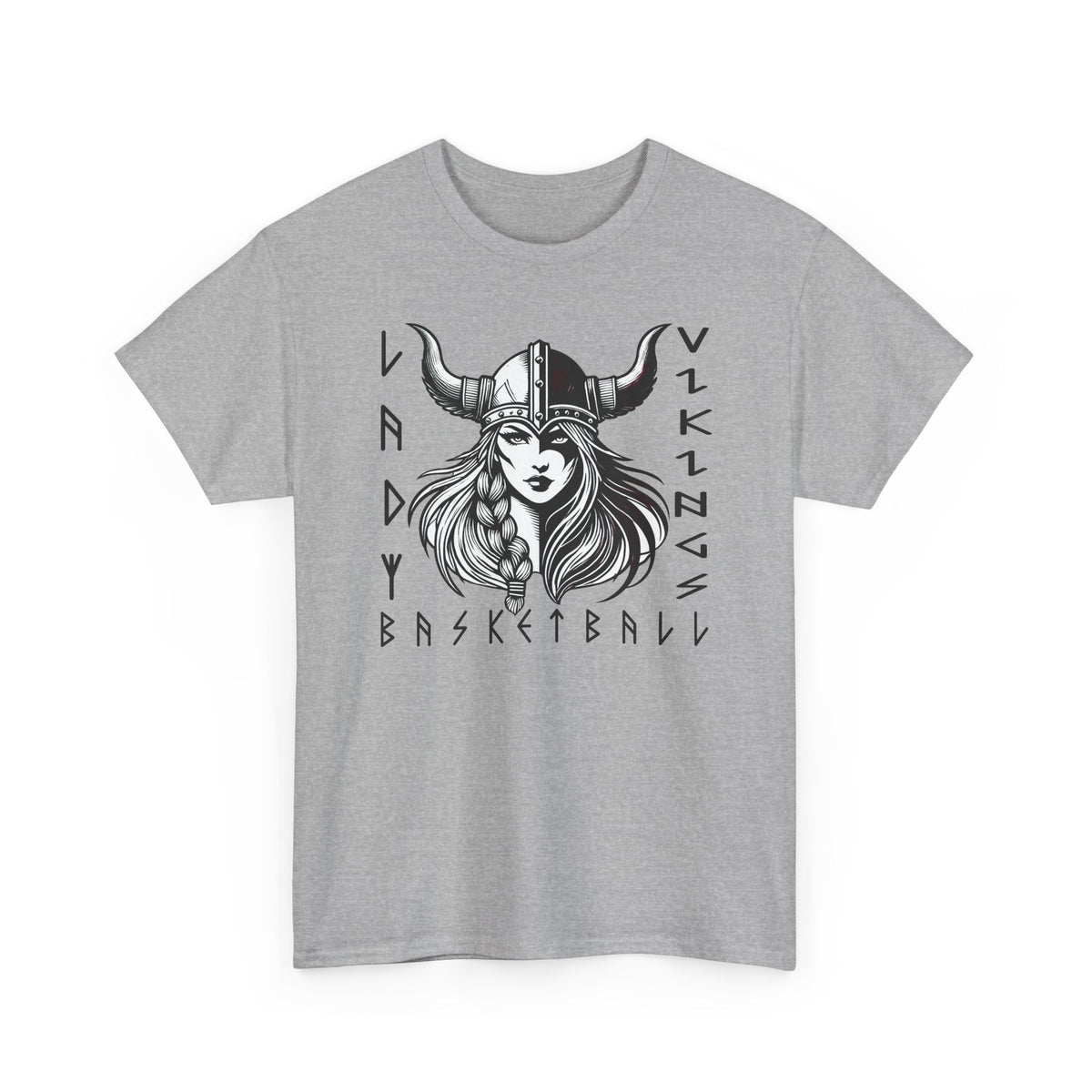 Valley Lady Vikings Basketball Norse Warrior Spirit T-Shirt