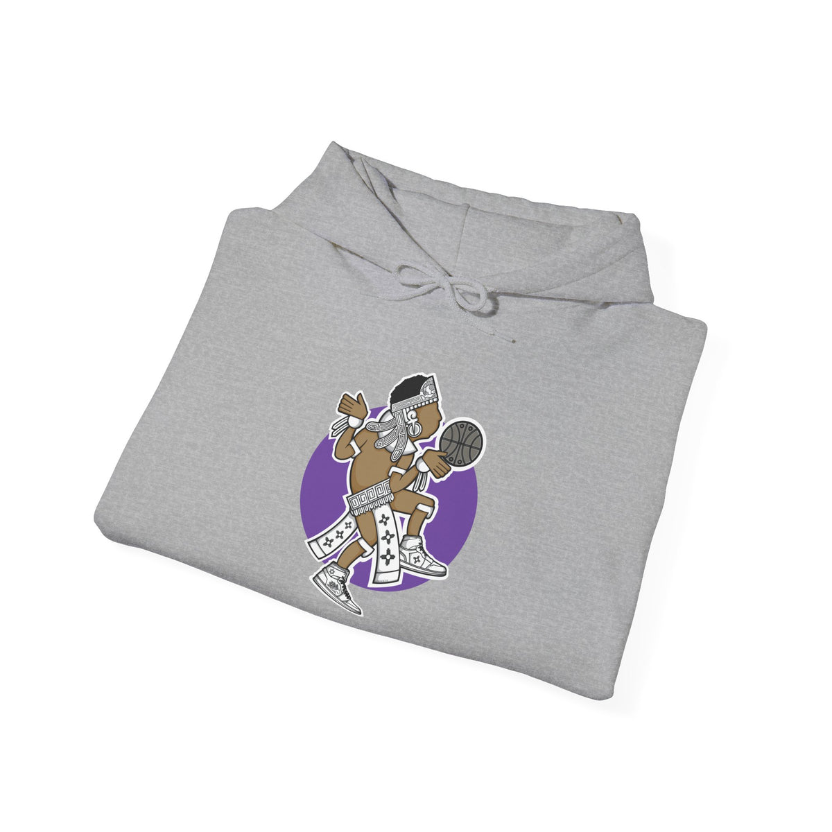 Aztec Hooper (Purple) – Original Aztec Wear Basketball Fleece Hoodie