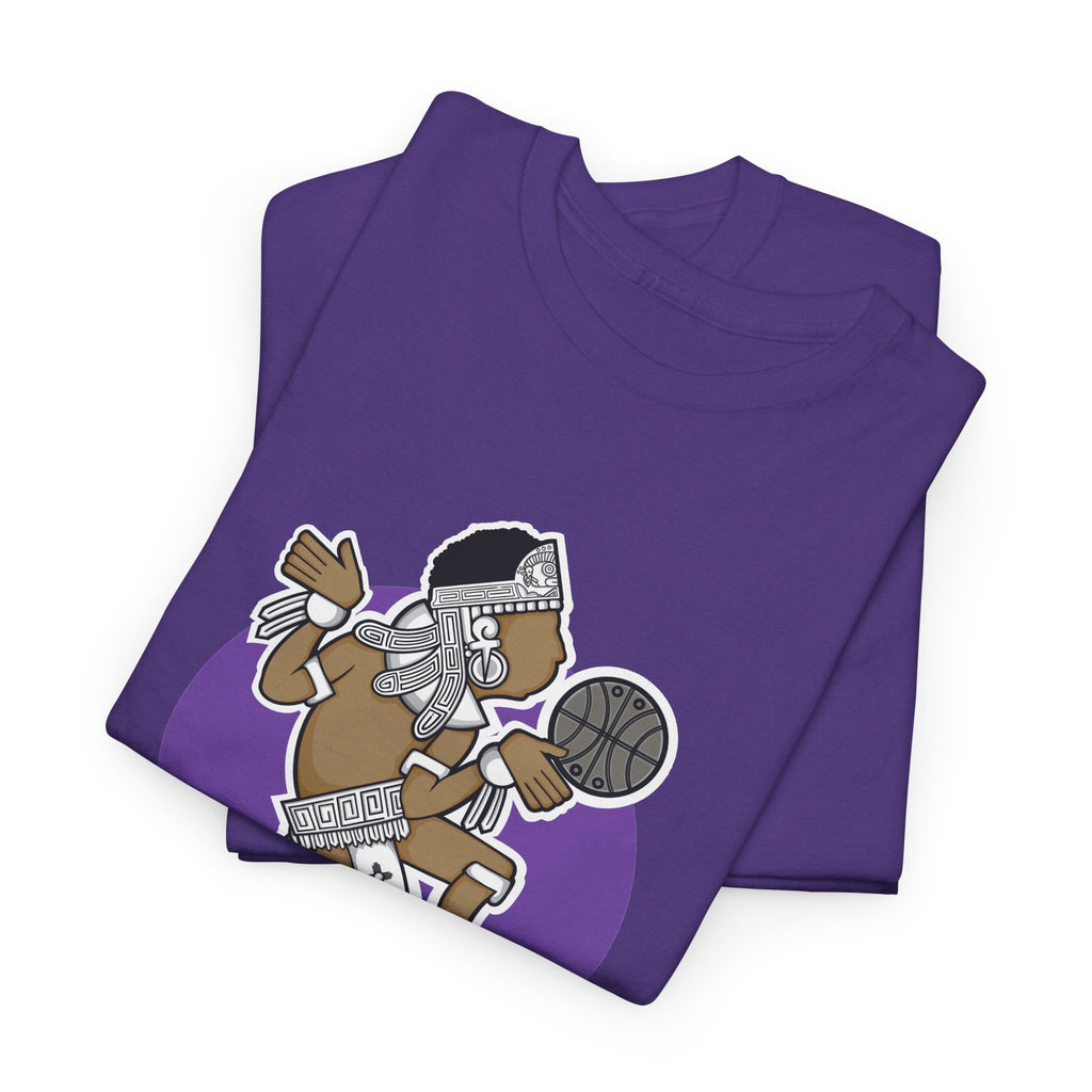 Aztec Hooper (Purple) – Original Aztec Wear Basketball T-Shirt