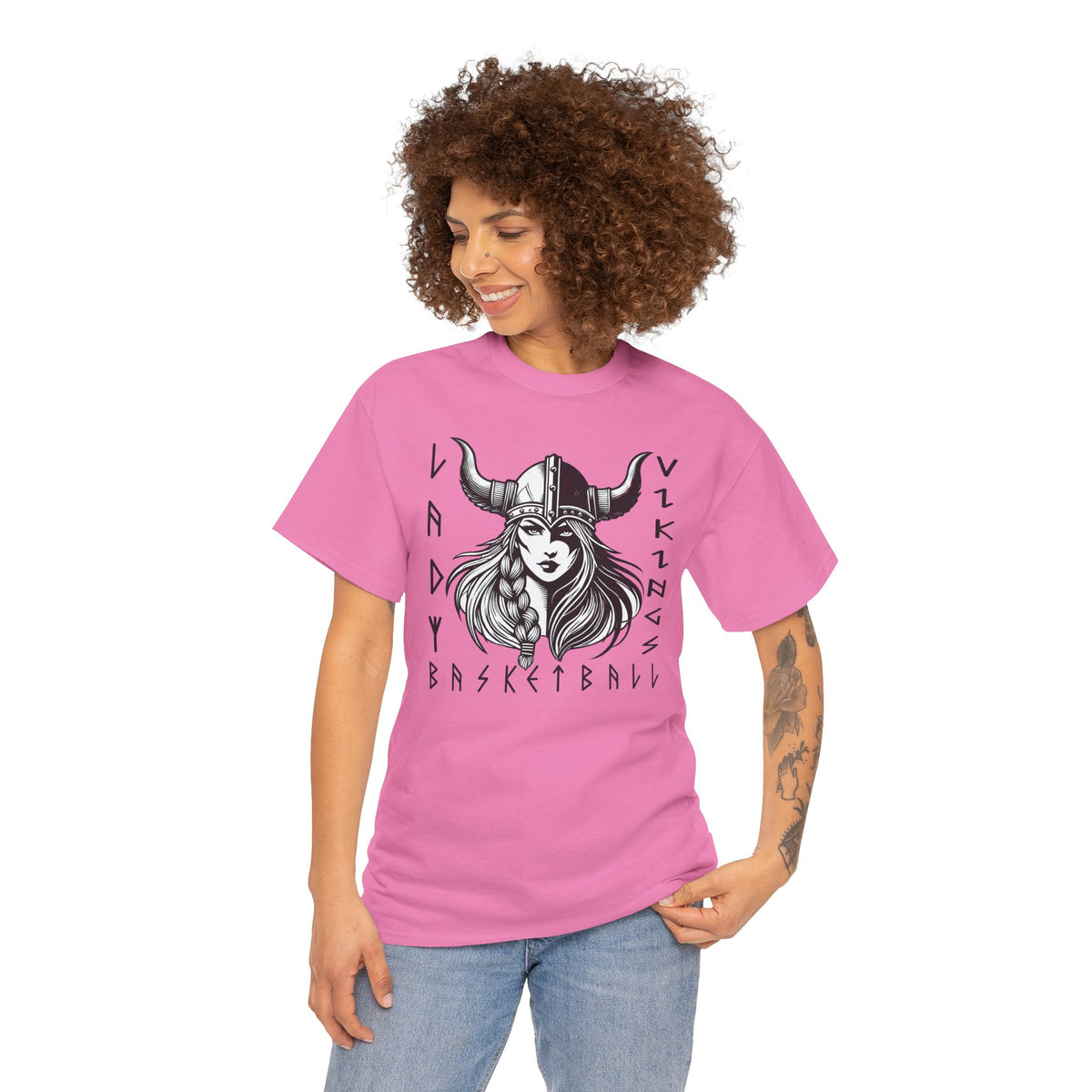 Valley Lady Vikings Basketball Norse Warrior Spirit T-Shirt