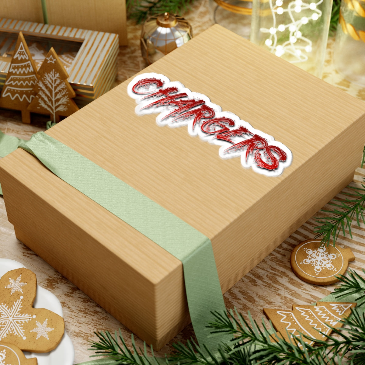 Albuquerque Academy Chargers Kiss-Cut Sticker
