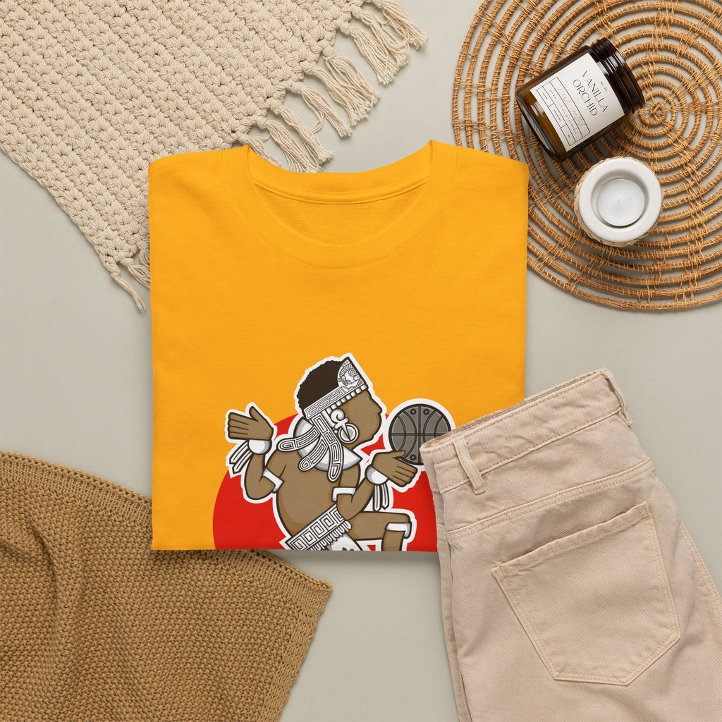 Aztec Hooper (Red) – Original Aztec Wear Basketball Spirit T-Shirt