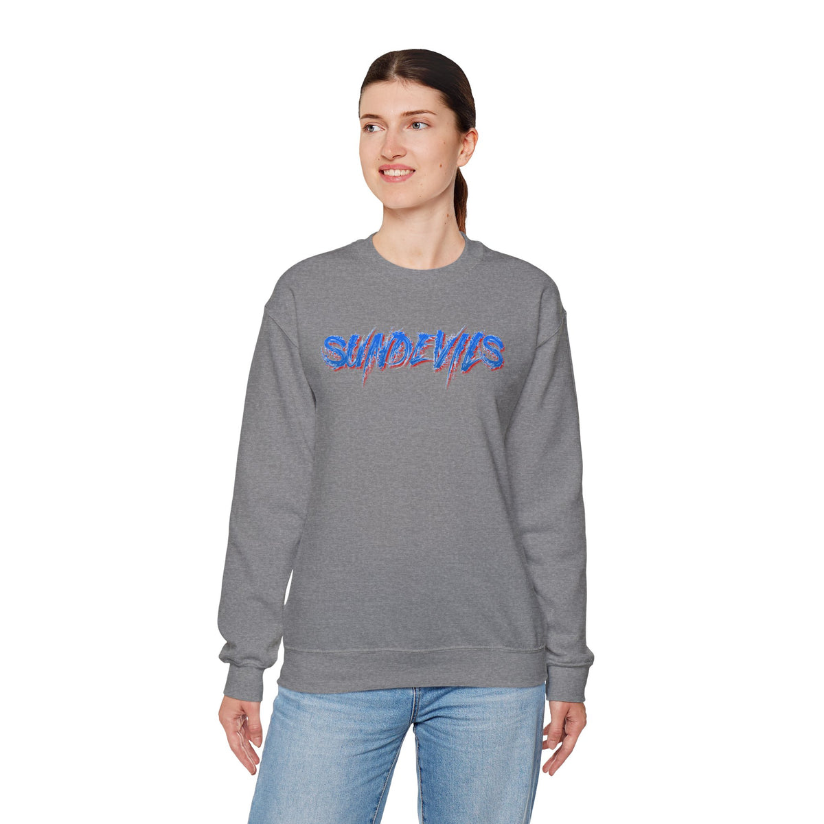 Sandia Prep Sundevils Unisex Heavy Blend™ Crewneck Sweatshirt