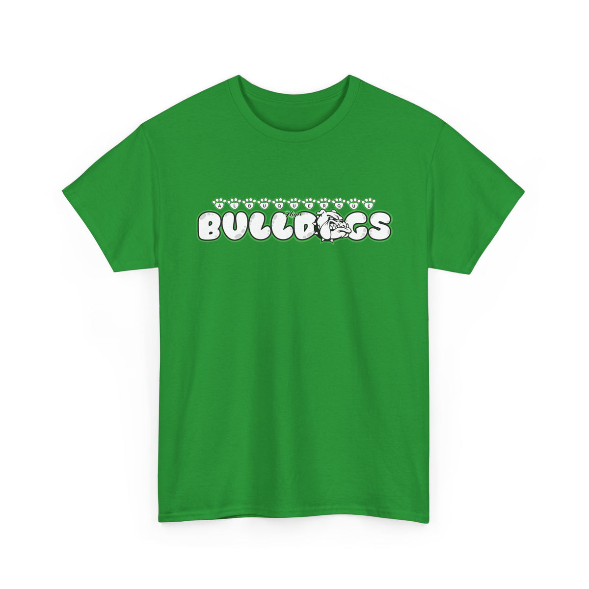 Albuquerque Bulldogs Retro Bubble Letter Spirit T-Shirt