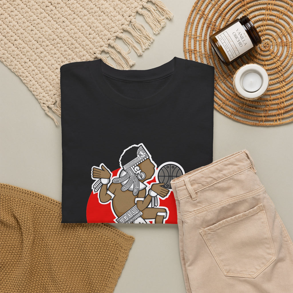 Aztec Hooper (Red) – Original Aztec Wear Basketball Spirit T-Shirt