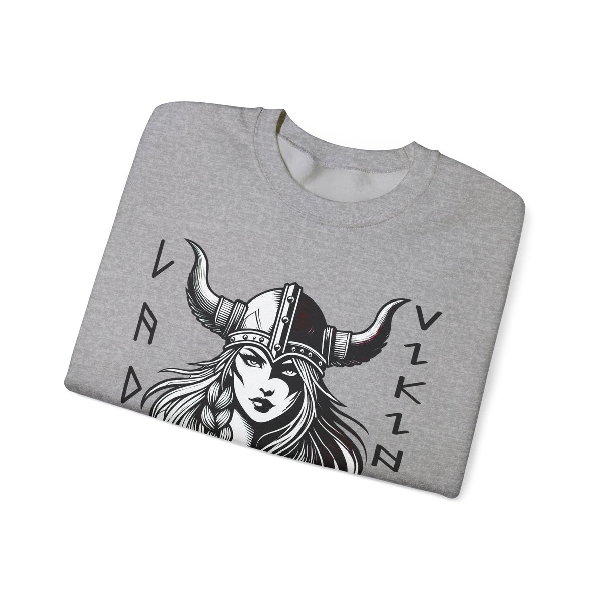 Valley Lady Vikings Basketball Norse Warrior Spirit Fleece Crewneck Sweatshirt