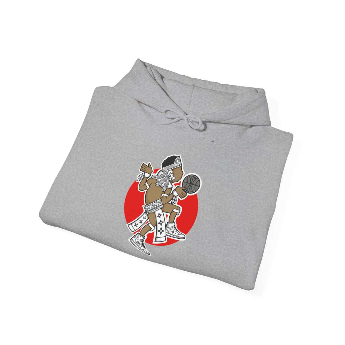 Aztec Hooper (Red) – Original Aztec Wear Basketball Fleece Hoodie