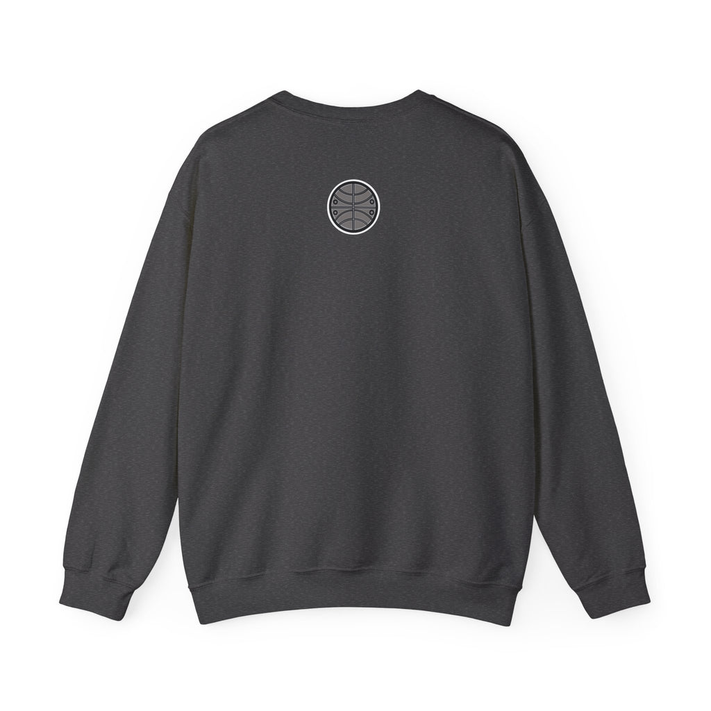 Aztec Hooper (Black & White) – Original Aztec Wear Basketball Fleece Crewneck Sweatshirt
