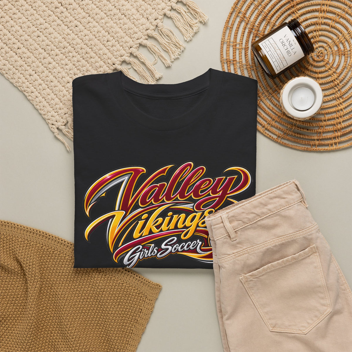 Valley Vikings Girls Soccer Spirit T-Shirt