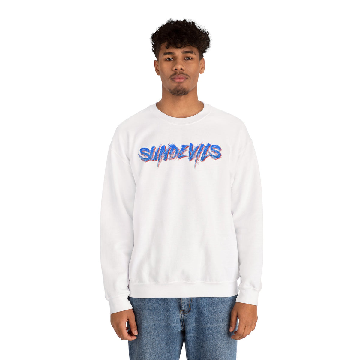 Sandia Prep Sundevils Unisex Heavy Blend™ Crewneck Sweatshirt