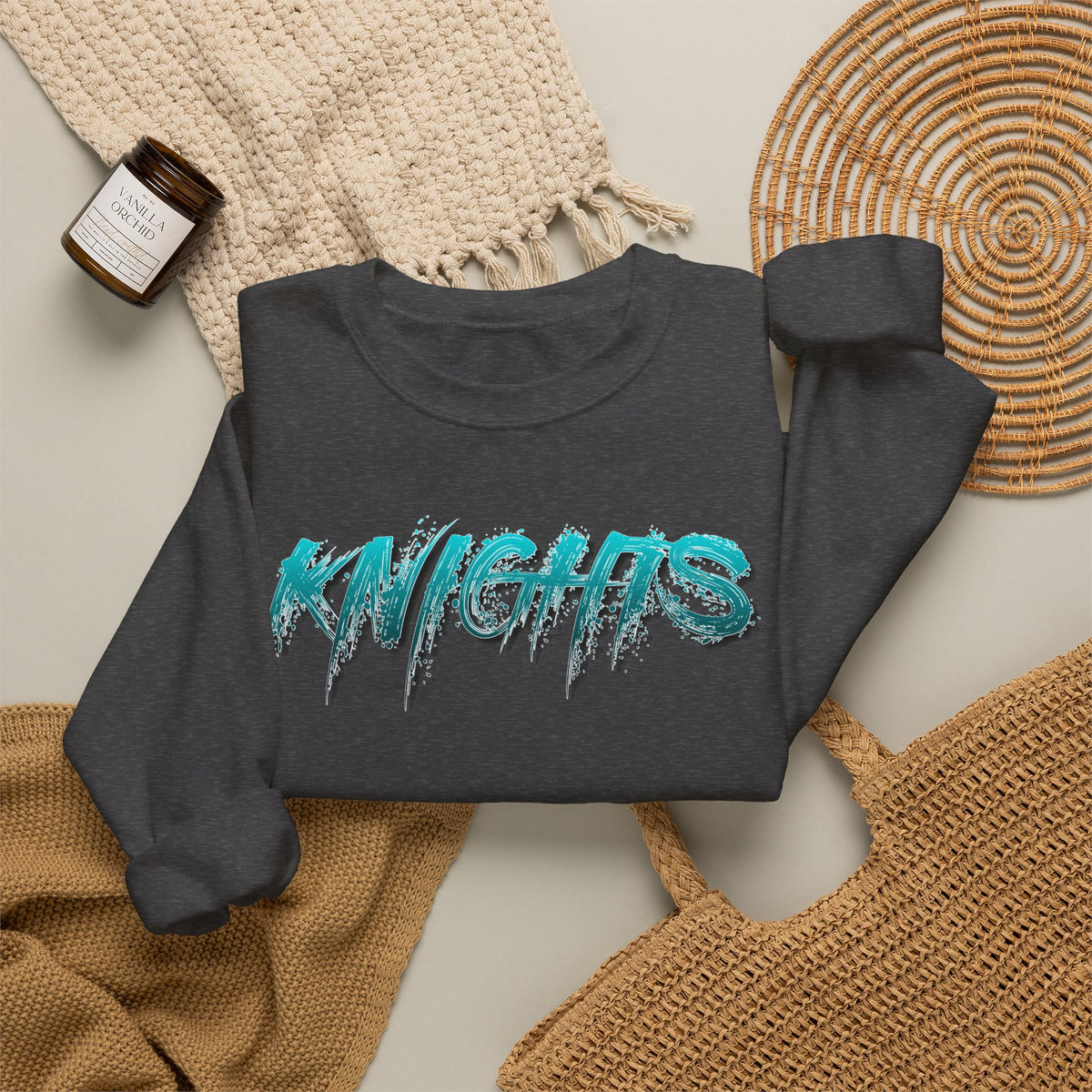 Del Norte Knights Unisex Heavy Blend™ Crewneck Sweatshirt