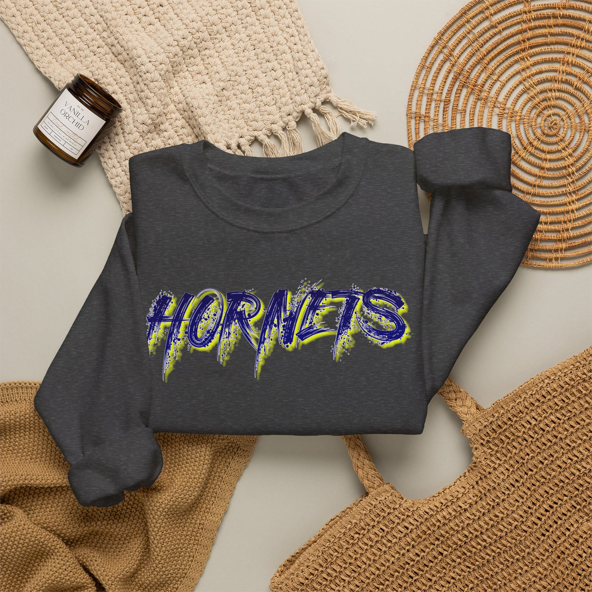Highland Hornets Unisex Heavy Blend™ Crewneck Sweatshirt