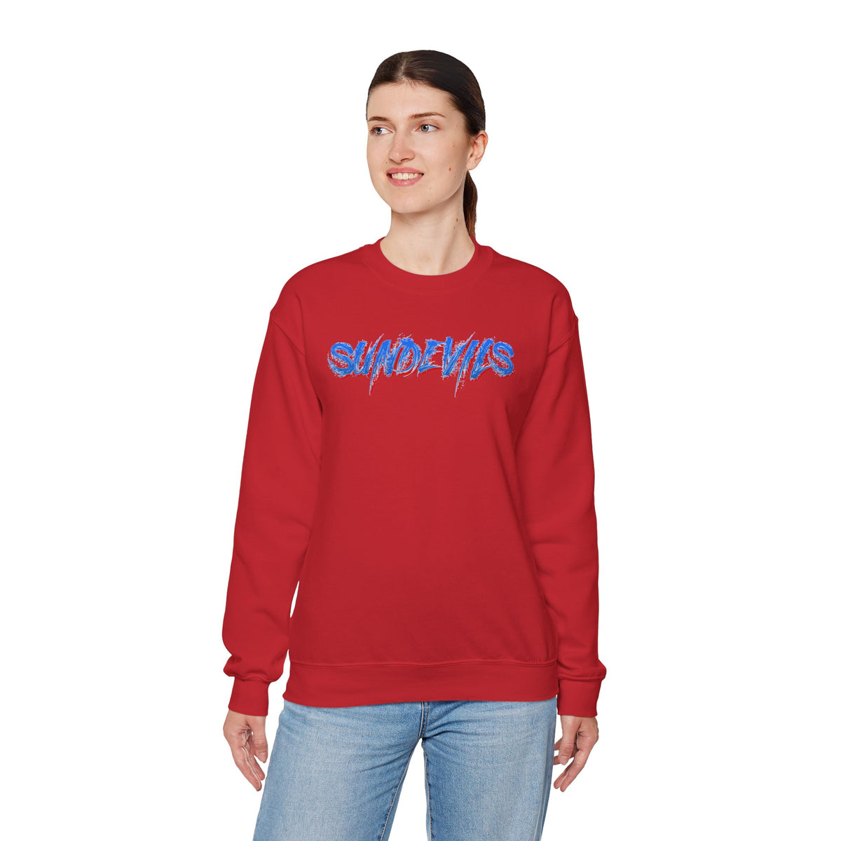 Sandia Prep Sundevils Unisex Heavy Blend™ Crewneck Sweatshirt