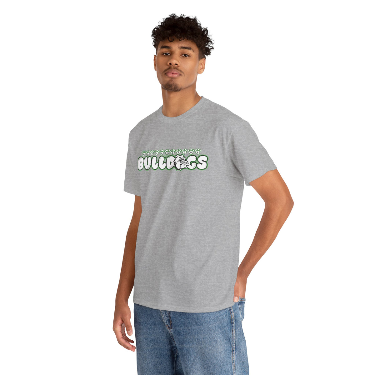 Albuquerque Bulldogs Retro Bubble Letter Spirit T-Shirt