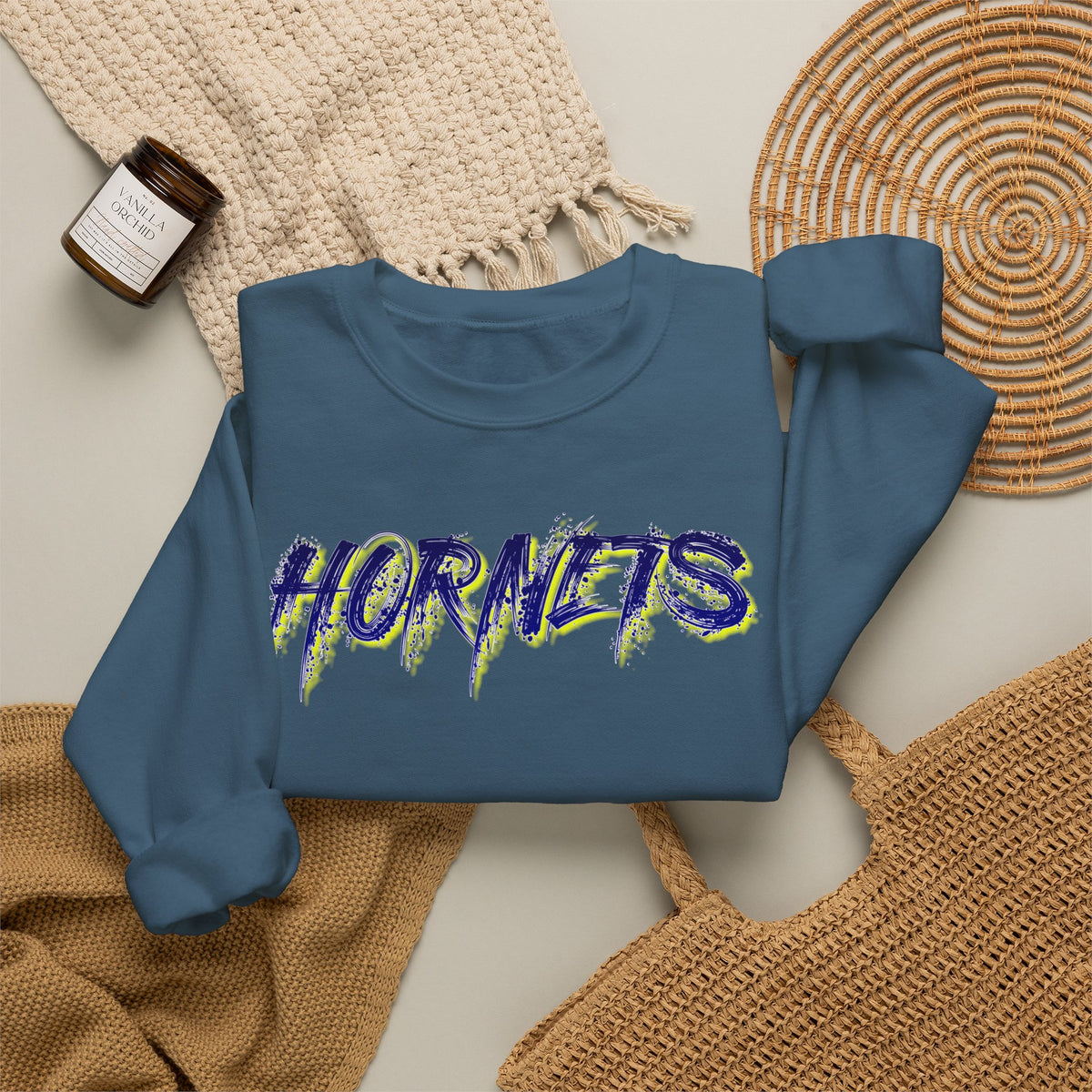 Highland Hornets Unisex Heavy Blend™ Crewneck Sweatshirt